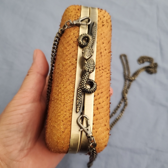 House of Harlov 1960 Mini Box Clutch  Purse Marley. - Picture 10 of 11